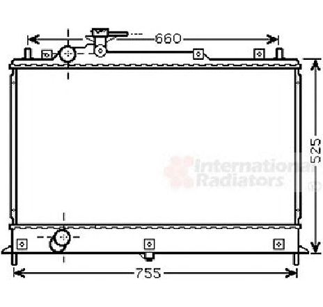 Radiator, racire motor VAN WEZEL 27002255</br>Piesa auto pentru Radiator racire apa/ ulei Radiator, racire motor VAN WEZEL 27002255</br>Piesa auto pentru Radiator racire apa/ ulei