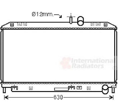 Radiator, racire motor VAN WEZEL 27002262 Radiator, racire motor VAN WEZEL 27002262