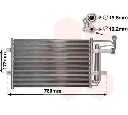 Condensator, climatizare VAN WEZEL 27005252</br>Piesa auto pentru Sistem de aer conditionat