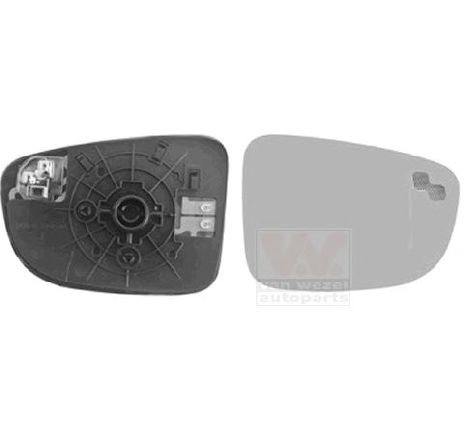 Sticla oglinda, oglinda retrovizoare exterioara VAN WEZEL 2766838</br>Piesa auto pentru Celula pasager Sticla oglinda, oglinda retrovizoare exterioara VAN WEZEL 2766838</br>Piesa auto pentru Celula pasager