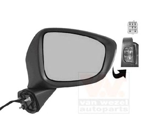 Oglinda exterioara VAN WEZEL 2780808 Oglinda exterioara VAN WEZEL 2780808