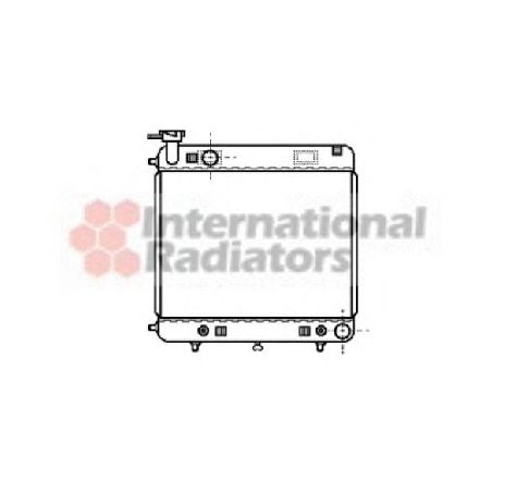 Radiator, racire motor VAN WEZEL 30002122 Radiator, racire motor VAN WEZEL 30002122