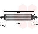 Intercooler, compresor VAN WEZEL 30004659</br>Piesa auto pentru Turbocompressor