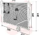 Condensator, climatizare VAN WEZEL 30015298</br>Piesa auto pentru Sistem de aer conditionat