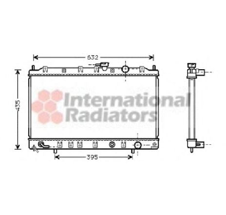 Radiator, racire motor VAN WEZEL 32002133</br>Piesa auto pentru Radiator racire apa/ ulei Radiator, racire motor VAN WEZEL 32002133</br>Piesa auto pentru Radiator racire apa/ ulei