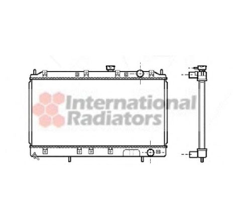 Radiator, racire motor VAN WEZEL 32002141 Radiator, racire motor VAN WEZEL 32002141