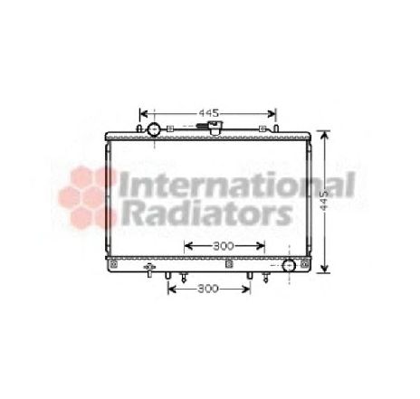 Radiator, racire motor VAN WEZEL 32002165 Radiator, racire motor VAN WEZEL 32002165