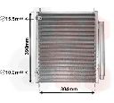 Condensator, climatizare VAN WEZEL 32005244