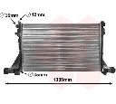 Radiator, racire motor VAN WEZEL 33002381</br>Piesa auto pentru Radiator racire apa/ ulei