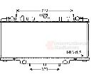 Radiator, racire motor VAN WEZEL 33002394</br>Piesa auto pentru Radiator racire apa/ ulei