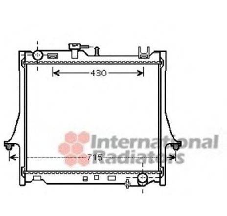 Radiator, racire motor VAN WEZEL 36002025 Radiator, racire motor VAN WEZEL 36002025