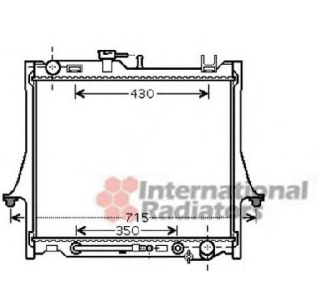 Radiator, racire motor VAN WEZEL 36002026 Radiator, racire motor VAN WEZEL 36002026