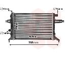 Radiator, racire motor VAN WEZEL 37002272