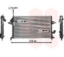 Radiator, racire motor VAN WEZEL 37002294
