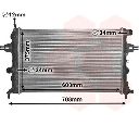 Radiator, racire motor VAN WEZEL 37002296