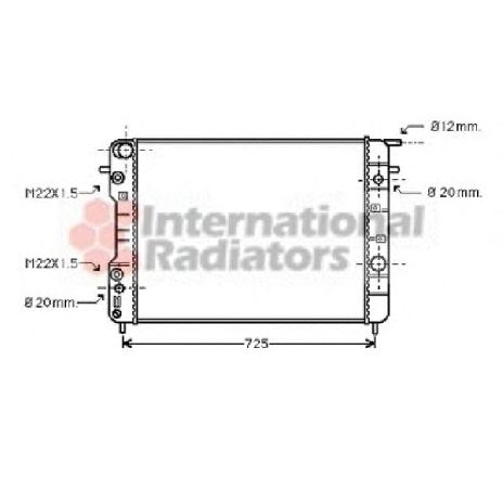 Radiator, racire motor VAN WEZEL 37002406</br>Piesa auto pentru Radiator racire apa/ ulei Radiator, racire motor VAN WEZEL 37002406</br>Piesa auto pentru Radiator racire apa/ ulei