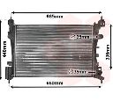Radiator, racire motor VAN WEZEL 37002408
