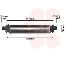 Intercooler, compresor VAN WEZEL 37004650</br>Piesa auto pentru Turbocompressor