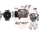 Compresor, climatizare VAN WEZEL 3700K437