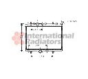 Radiator, racire motor VAN WEZEL 40002255