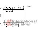 Radiator, racire motor VAN WEZEL 40002290
