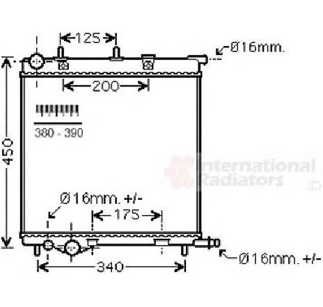 Radiator, racire motor VAN WEZEL 40002368</br>Piesa auto pentru Radiator racire apa/ ulei Radiator, racire motor VAN WEZEL 40002368</br>Piesa auto pentru Radiator racire apa/ ulei