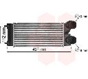 Intercooler, compresor VAN WEZEL 40004332