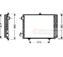 Condensator, climatizare VAN WEZEL 40005295