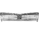 Grila radiator VAN WEZEL 4025516</br>Piesa auto pentru Elemente/Piese montaj
