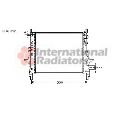 Radiator, racire motor VAN WEZEL 43002217