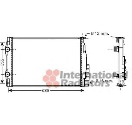 Radiator, racire motor VAN WEZEL 43002387</br>Piesa auto pentru Radiator racire apa/ ulei Radiator, racire motor VAN WEZEL 43002387</br>Piesa auto pentru Radiator racire apa/ ulei