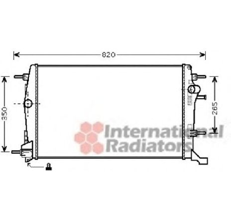 Radiator, racire motor VAN WEZEL 43002414</br>Piesa auto pentru Radiator racire apa/ ulei Radiator, racire motor VAN WEZEL 43002414</br>Piesa auto pentru Radiator racire apa/ ulei