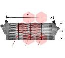 Intercooler, compresor VAN WEZEL 43004295