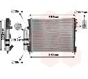 Radiator, racire motor; Modul racire VAN WEZEL 4300M323