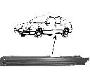 Podea VAN WEZEL 4319104</br>Piesa auto pentru Celula pasager