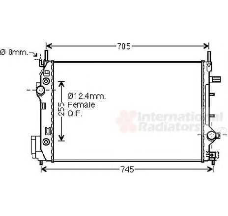 Radiator, racire motor VAN WEZEL 47002080</br>Piesa auto pentru Radiator racire apa/ ulei Radiator, racire motor VAN WEZEL 47002080</br>Piesa auto pentru Radiator racire apa/ ulei