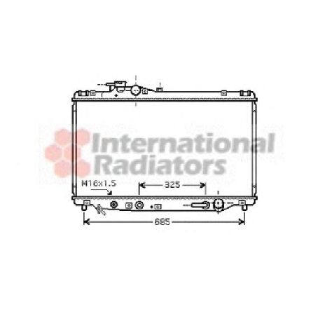 Radiator, racire motor VAN WEZEL 53002346</br>Piesa auto pentru Radiator racire apa/ ulei Radiator, racire motor VAN WEZEL 53002346</br>Piesa auto pentru Radiator racire apa/ ulei