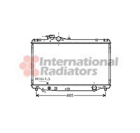 Radiator, racire motor VAN WEZEL 53002347</br>Piesa auto pentru Radiator racire apa/ ulei Radiator, racire motor VAN WEZEL 53002347</br>Piesa auto pentru Radiator racire apa/ ulei