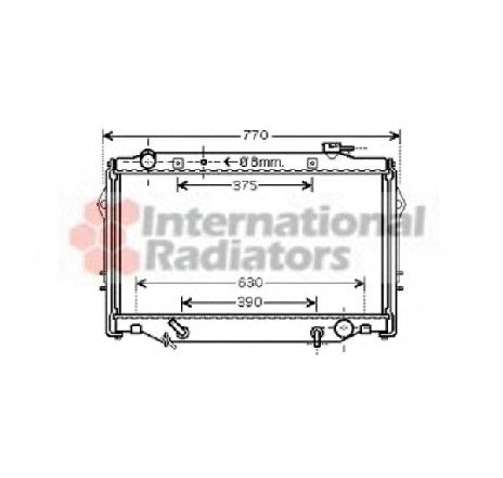 Radiator, racire motor VAN WEZEL 53002376</br>Piesa auto pentru Radiator racire apa/ ulei Radiator, racire motor VAN WEZEL 53002376</br>Piesa auto pentru Radiator racire apa/ ulei