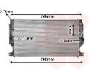 Radiator, racire motor VAN WEZEL 53002704</br>Piesa auto pentru Radiator racire apa/ ulei