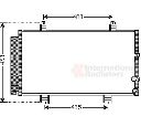 Condensator, climatizare VAN WEZEL 53005653</br>Piesa auto pentru Sistem de aer conditionat