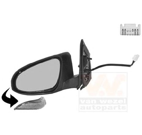 Oglinda exterioara VAN WEZEL 5407817</br>Piesa auto pentru Semnalizare / elemente Oglinda exterioara VAN WEZEL 5407817</br>Piesa auto pentru Semnalizare / elemente