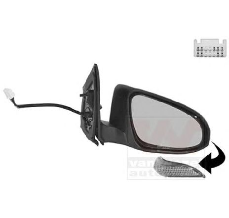 Oglinda exterioara VAN WEZEL 5407818</br>Piesa auto pentru Semnalizare / elemente Oglinda exterioara VAN WEZEL 5407818</br>Piesa auto pentru Semnalizare / elemente