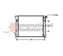 Radiator, racire motor VAN WEZEL 58002040