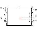 Radiator, racire motor VAN WEZEL 58002206