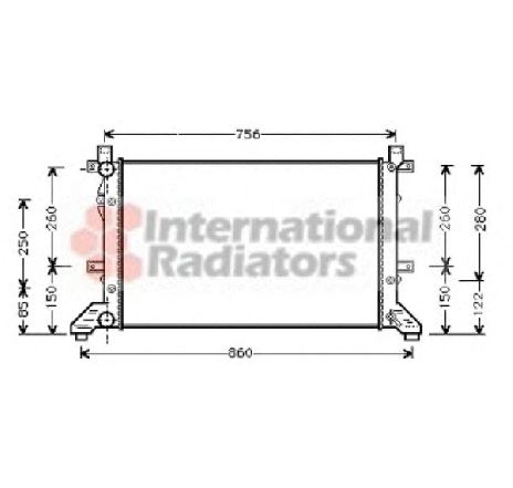 Radiator, racire motor VAN WEZEL 58002250</br>Piesa auto pentru Radiator racire apa/ ulei Radiator, racire motor VAN WEZEL 58002250</br>Piesa auto pentru Radiator racire apa/ ulei
