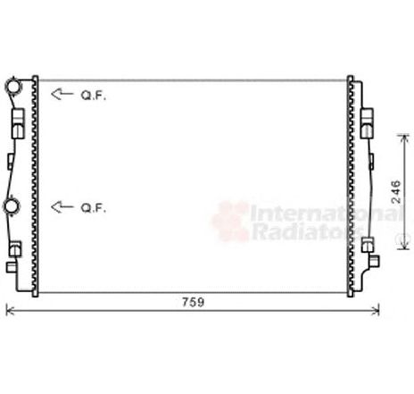 Radiator, racire motor VAN WEZEL 58002344</br>Piesa auto pentru Radiator racire apa/ ulei Radiator, racire motor VAN WEZEL 58002344</br>Piesa auto pentru Radiator racire apa/ ulei