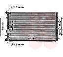 Radiator, racire motor VAN WEZEL 58002347