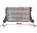 Intercooler, compresor VAN WEZEL 58004227