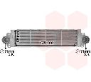 Intercooler, compresor VAN WEZEL 58004233